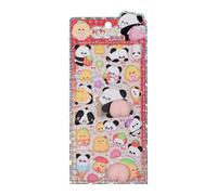 Generico Bambini Adesivi 3D Adesivi Decorativi Panda Estetici