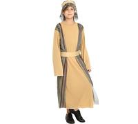 Generico Bambini, Costume per, Vestito da Gioco Biblico, Abbigliamento per Spettacoli in Chiesa per, Abbigliamento per Feste A Tema Festivo, Lavabile in Lavatrice