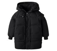 Generico Bambini Giubbotto Piumino Invernale Ragazze Leggero Cappotto Con Cappuccio,Giacca Parka Resistente All'Acqua,Giubbotto Neonato 2-13 Anni,Piumino Leggero Ragazze Ragazzi Capispalla 2025