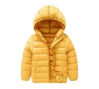 Generico Bambini Giubbotto Piumino Invernale Ragazzi Ragazze Leggero Cappotto con Cappuccio,Giacca a Vento Bambina,Giubbotto Neonato 3-11 Anni,Piumino Leggero Ragazze Ragazzi Capispalla 2025