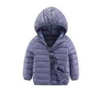 Generico Bambini Giubbotto Piumino Invernale Ragazzi Ragazze Leggero Cappotto con Cappuccio,Giacca a Vento Bambina,Giubbotto Neonato 3-11 Anni,Piumino Leggero Ragazze Ragazzi Capispalla 2025