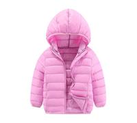 Generico Bambini Giubbotto Piumino Invernale Ragazzi Ragazze Leggero Cappotto con Cappuccio,Giacca a Vento Bambina,Giubbotto Neonato 3-11 Anni,Piumino Leggero Ragazze Ragazzi Capispalla 2025