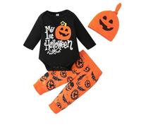 Generico Bambini in Costume di Halloween Cosplay Tutina Bambina con Cappello Maniche E Tute per Neonati Carnevale Feste Mantello da Pipistrello Ragazzi Ragazze