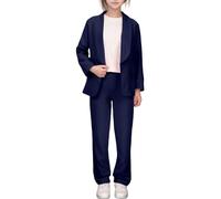 Generico Bambini Inverno Felpa Set Ragazze Con Cappuccio Cordinata Full Print E Pantalone Giacche Pantaloni Tasca Bambina/Baby Body Casual Pullover Tuta Primavera Sportiva Completo