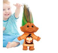 Generico Bambini Troll Giocattoli - Personaggi Natalizi Mini Brutti - Decorativi Da Scrivania, Decorazioni Festive, Personaggi Retrò Da Collezione Per Bambini Collezionisti e Adulti