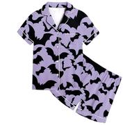 Generico Bambino di Halloween Unisex Pigiama Divertente Abiti Casual per Adolescenti Semplice e Morbido Costumi Carnevale Feste Abbigliamento Comodi la casa, Relax Quotidiano