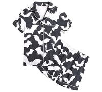 Generico Bambino di Halloween Unisex Pigiama Divertente Abiti Casual per Adolescenti Semplice e Morbido Costumi Carnevale Feste Abbigliamento Comodi la casa, Relax Quotidiano