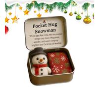 Generico Bambola Abbraccio, Mini Ricordo Emotivo, Bambola Di Natale In Una Scatola Di Latta | Abbraccio Di Natale, Per La Cura, Buona, Vacanze, Colleghi, San, Compleanno, Donne, Uomini, Amant