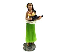 Generico Bambola Dashboard - Dashboard Dancer retrò, Dancing Dashboard Ornament | Figurina per auto hawaiane, decorazione di auto divertenti, ragazza di vibrazione per il cruscotto, display per