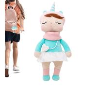 Generico Bambola Di - Peluche Metoo Forest Angela Rabbit | Sleeping Cuddle Buddy Wear Abito Da Animale, Bambola Di Stoffa Morbida E Confortevole Per La Biancheria Da Soggiorno Decorazione