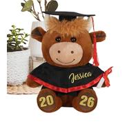 Generico Bambola di peluche - Simpatico da collezione per uscino Da Lancio Morbida Laurea 2026 | Per bambini camera da foto prop compleanno Natale bambina