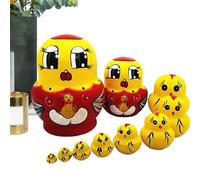 Generico Bambola Russa Matrioska | Di Dimensioni Compatte e Dipinte a Mano - Bambole Russe Artigianali Fatte a Mano | Per Ingresso, Camera Da, Stanza Bambini, Centro Tavola Festivo