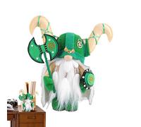Generico Bambola vichinga, bambola vichingo | Figura di peluche nano vichingo | Arredamento in miniatura di vintage, arredamento per la casa degli, ornamenti da giardino della statua dello nano