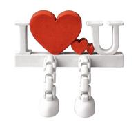 Generico Bambole Articolate A Forma Di Cuore - Figure Mobili Multisnodate Per Collezionisti, Bambole Articolate | Decorazione Del Posto Di Lavoro E Dello Spazio Abitativo Per San, Soggiorno, Camera D