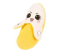 Generico Banana Plush Toy - 5.91inch Interactive Audio | Soft Plush Material, Beat Sensing Musical Stuffed Fruit With Touch Piano, Cute Singing Anime Doll For Car Sofa Bedroom Holiday Birthday Gift