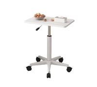 Generico Banco da Lavoro Portatile in Piedi, Supporto for Podio con Rotelle Regolabili in Altezza, for Matrimoni in Aule di Ufficio(1,Height Adjustable 59-80cm)