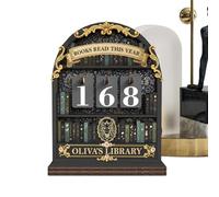Generico Bancone per Libri in Legno 3D | Libri Letti Quest'anno Segno | Segnale Contatore per Libris per Visualizzare L' di Lettura | Regalo di di Lettura per Lettori, Insegnanti