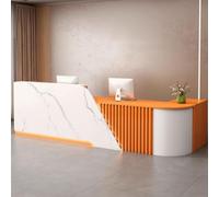 Generico Bancone per Reception, bancone per Vendita al Dettaglio, Cassa, cassiere, Ufficio, armadietto, Tavolo con cassetti, Moderno bancone per Reception per saloni di Bellezza con Spazio di archivi