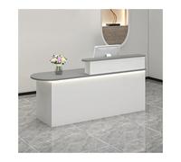 Generico Bancone Reception, bancone Vendita al Dettaglio, Cassa, cassiere, Ufficio, armadietto, Tavolo con cassetti, Cavo, Moderno banco Reception con cassetti chiudibili a Chiave, Tavolo Frontale co
