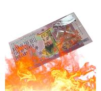 Genérico Banconote Di Carta per Spiriti | Moneta 'Altro Di 5 Milioni Di Euro - 500 Fogli Di Moneta Simulata per Offerte Bruciare Rituale Attrae E Prosperità