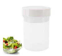 Genérico Barattoli Di Insalata Con Coperchi Preparazione Dei Pasti - Stoviglie Portatile Separazione Umido/Secco 750ml Con Coperchio | Di Condimento Per Barattoli Di Insalata | Campeggio