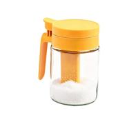 Genérico Barattoli per condimenti, dispenser organizer anti-perdite, 320 ml, bottiglia di con cucchiaio, per il piano di lavoro, la casa e i viaggi, bar del caffè, stazione del tè, cucina