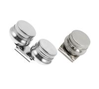 Generico Barattoli per Immersione e Tavolozze di Pittura in Acciaio Inox 2 Pezzi, Resistenti e Portatili, per Corsi di Arte e Uso Domestico