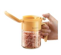 Generico Barattoli per spezie in - Bottiglie di contenitori per condimenti vuoti premium, set completo per l'organizzazione del con misurino | Ultimo di organizzazione della dispensa per