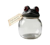 Generico Barattolo da Farmacia - Contenitori E Portabottiglie Con Design A Forma Di Rana - Barattoli Per Caramelle | Per Piano Di Lavoro Cucina Caramelle Caffè Biscotti Toeletta Zucchero Farina