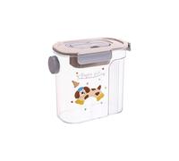 Generico Barattolo Per Snack Cani Con Coperchio - Versamento Laterale Ermetico Portatile - Contenitore Snack per Gatti - Per Avena Riso Farina Piano Di Lavoro Casa Cucina Sala Da Pranzo Ristorante