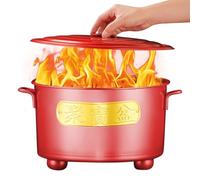 Generico Barile Per Fuoco - Inceneritore Bruciatore Resistente Al Calore,Cestino Portatile Per Bruciare Carta Con Coperchio - Per Giardino Cortile Fattoria Patio Legno Spazzatura Falò Balcone