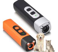 Generico Barkbuz Anti Bark Device, Barkbuz for Dogs - 10-M Coverage, Suitable for Training to Improve Bad Behavior, Humane Behavior Training Support for Indoor/Outdoor Use (Orange*Black)