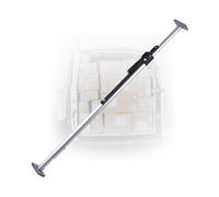 Generico Barra di carico per cassone di camioncino, divisorio per cassone di Camion refrigerati, stabilizzatore a cricchetto Regolabile da 51,2 a 74,8 Pollici, capacità di 440 libbre, per r