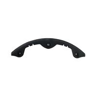 Generico Barra di Protezione Snowboard - Striscia Anti Collisione per Principianti | ABS Nero Protezione Bordo Snowboard Rinforzo Binario - Montaggio A Viti Copertura Durevole Inverno Sci