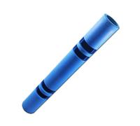 Generico Barra Porta Pesi in Gomma Portatile for Allenamento, Tubo Fitness con Impugnatura Bifacciale, Aiuta Nell'allenamento di Tutto Il Corpo, for L'allenamento della Forza del(Blue1/8kg)