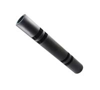 Generico Barra Porta Pesi in Gomma Portatile for Allenamento, Tubo Fitness con Impugnatura Bifacciale, Aiuta Nell'allenamento di Tutto Il Corpo, for L'allenamento della Forza del(Black/12kg)