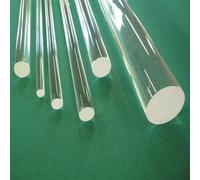 generico Barra Tonda in PLEXIGLASS da 1 MT Diametro MM 5/10/15/20/25/30/35/40/45/50/55/60/65/70/75/80/85/90/100 (Trasparente, Diametro 100 MM)