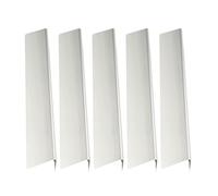 Generico Barre aromatizzanti - Piastre Grill in Acciaio Inossidabile | Barre per Grill, Guide per distributore di Fiamma da 5 Pezzi, da Cucina per aromaterapia per Barbecue all'aperto, Campeggio, Via