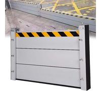 Generico Barriera Antiallagamento Paratia Antiallagamento per Porta Esterna Barriera Antiallagamento per Porta Guarnizione Porta Garage Barriera Antiallagamento per Strada Cancello,Argento,270 * 60cm