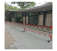 Generico Barriera di Sicurezza Mobile, Recinzione di Sicurezza Retrattile, barriera di Sicurezza, barricata Metallica Industriale espandibile - Cancelli Resistenti in Acciaio Inossidabile per isolame