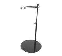 Generico Basamento del Mazzo girella Swivel The portafiori ferrocerio mazzolino Display Stand Supporto con Asta per Appendere Stabilizzatore di Bouquet Porta Bouquet in Ferro Black