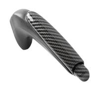 Generico Base del pomello del cambio Leva del cambio con pomello e freno a mano per parcheggio auto per Honda Civic DX EX LX 2006-2011 sostituzione(Carbon Fiber)