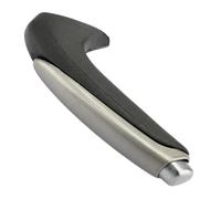 Generico Base del pomello del cambio Leva del cambio con pomello e freno a mano per parcheggio auto per Honda Civic DX EX LX 2006-2011 sostituzione(Gray)