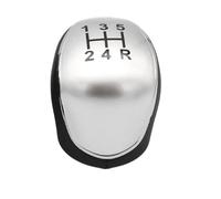 Generico Base del pomello del cambio Per Ford Per Mondeo 4 Mk4 IV 2007-2014 Cuffia per pomello del cambio, cuffia per parapolvere, collare sostituzione(5 Speed Silver Knob)