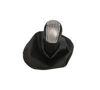 Generico Base del pomello del cambio Per Mercedes Per Benz Classe C W202 W208 E W210 S203 2004-2012 Pomello del cambio auto Cuffia di copertura sostituzione(Sliver 6S)