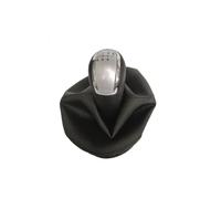 Generico Base del pomello del cambio Per Mercedes Per Benz Classe C W202 W208 E W210 S203 2004-2012 Pomello del cambio auto Cuffia di copertura sostituzione(Sliver R12345)