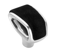 Generico Base del pomello del cambio Pomello del cambio in pelle scamosciata per Mercedes per Benz G per serie per AMG W463 G350 G500 G63 G65 in lega di alluminio con pomello modificato sostituzione