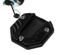 Genérico Base di supporto per cavalletto da moto, anti-affondamento e antiscivolo, protezione del pavimento, supporto laterale per retta, per prato, neve, asfalto caldo, parcheggio all'aperto