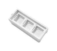 Generico Base per campionatore Hobby per Tastiera, White Three Holes | Per confronto delle sensazioni e la pressione ' accessorio da scrivania per display