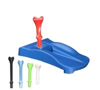 Generico Base per Tappeto Erboso da Golf,Supporto con 5 Tee da Pratica,Base di Pratica per Tee | per Simulatore di Golf Campo Tappeto Interno ed Esterno